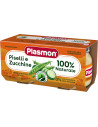 Plasmon omogeneizzato piselli e zucchine 2 vasetti da 80g