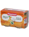 Plasmon omogeneizzato yogurt albicocca 2 vasetti da 120g