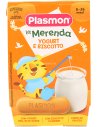 Plasmon La merenda dei bambini yogurt e biscotto 2 vasetti da 120g