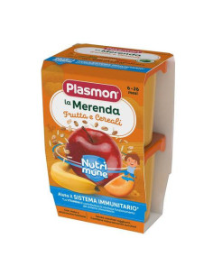 Plasmon La merenda dei bambini frutta mista e cereali 2 vasetti da 120g