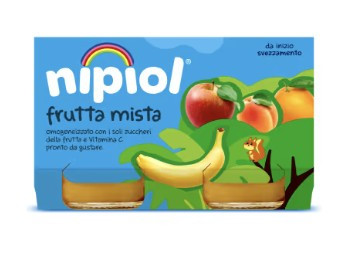 Nipiol omogeneizzato frutta mista 2 vasetti da 120g