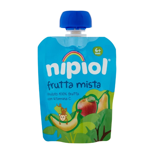 Nipiol purea pouch frutta mista 85g