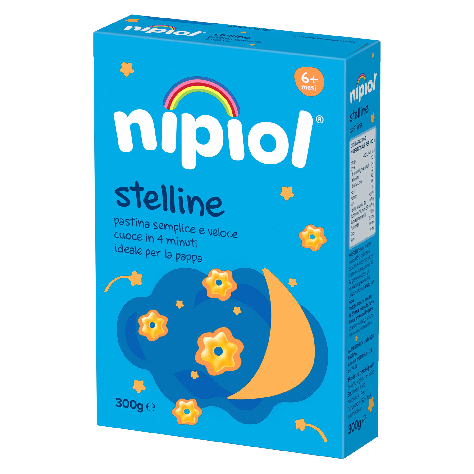 Nipiol pastina stelline 300g