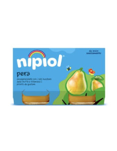 Nipiol omogeneizzato pera 2 vasetti da 120g
