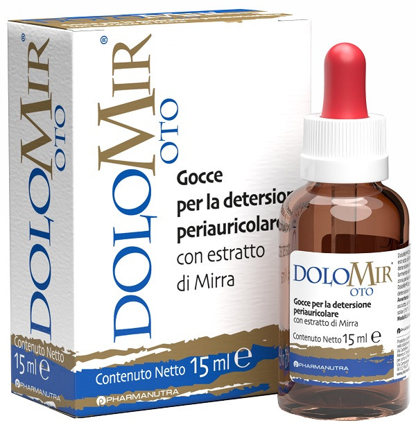 Dolomir oto gocce per la detersione periauricolare 15ml