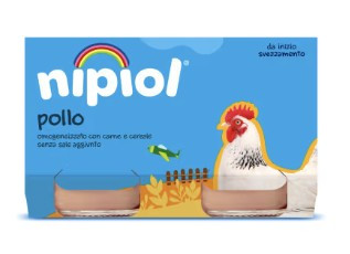Nipiol omogeneizzato pollo 2 vasetti da 120g
