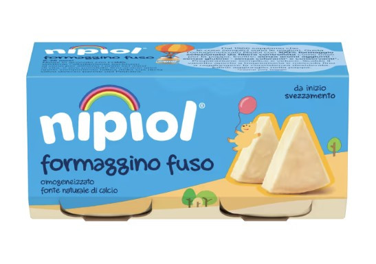 Nipiol omogeneizzato formaggino 2 vasetti da 80g