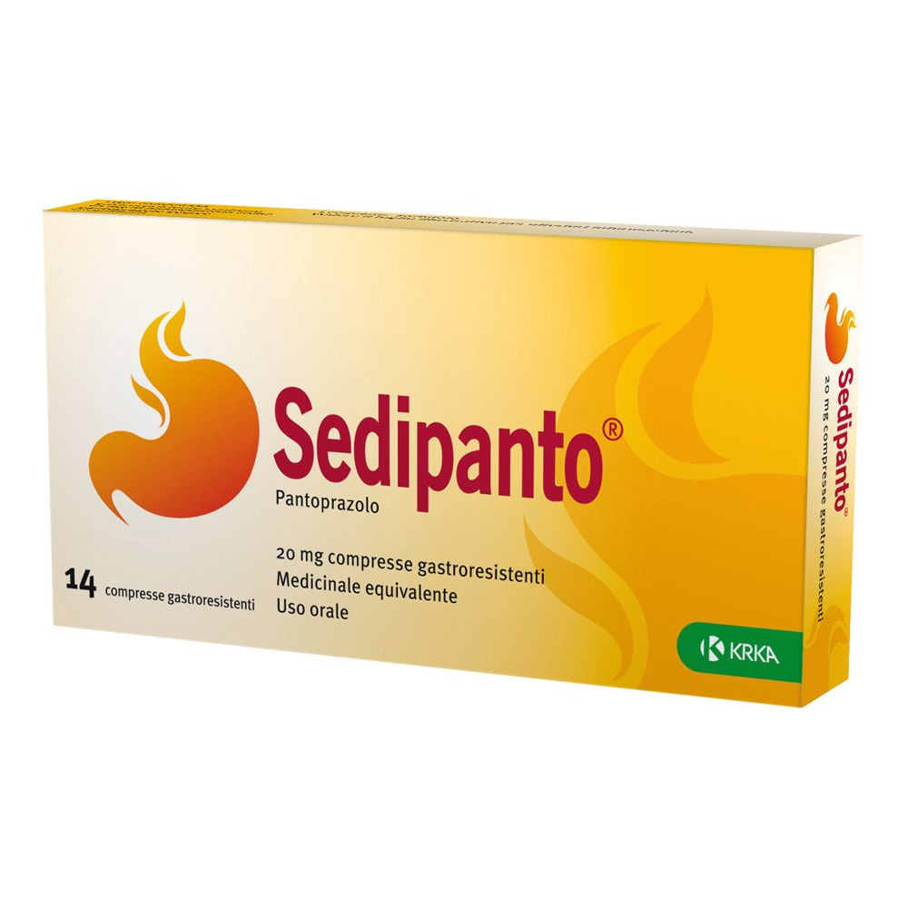 Sedipanto adulti contro il reflusso gastrico 20mg 14 compresse
