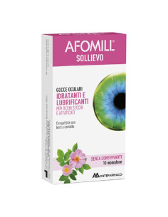 Afomill sollievo occhi gocce 10 fiale