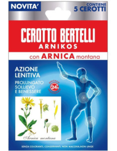 Bertelli cerotto arnikos 5pz