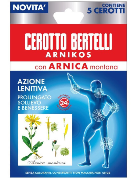 Bertelli cerotto arnikos 5pz