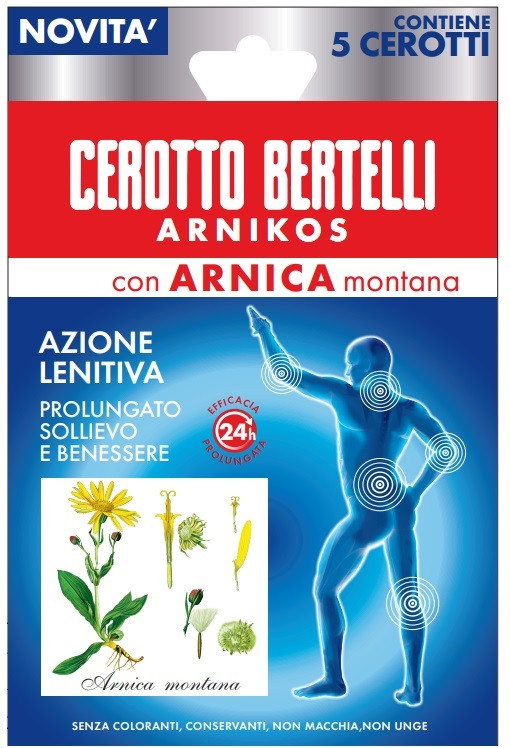 Bertelli cerotto arnikos 5pz