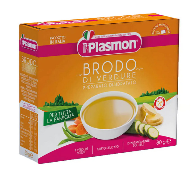 Plasmon brodo di verdura disidratato 80g