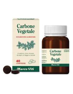 Marco viti carbone vegetale 40 compresse
