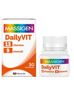 Massigen dailyvit + multivitaminico 30 compresse