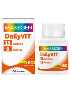 Massigen dailyvit+ multivitaminico 60 compresse