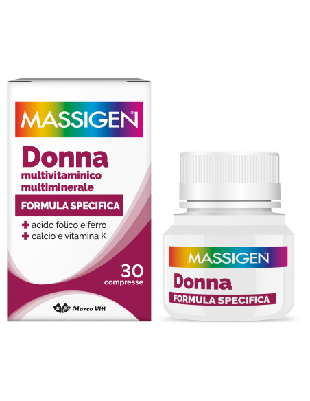 Massigen dailyvit+ donna multivitaminico 30 compresse