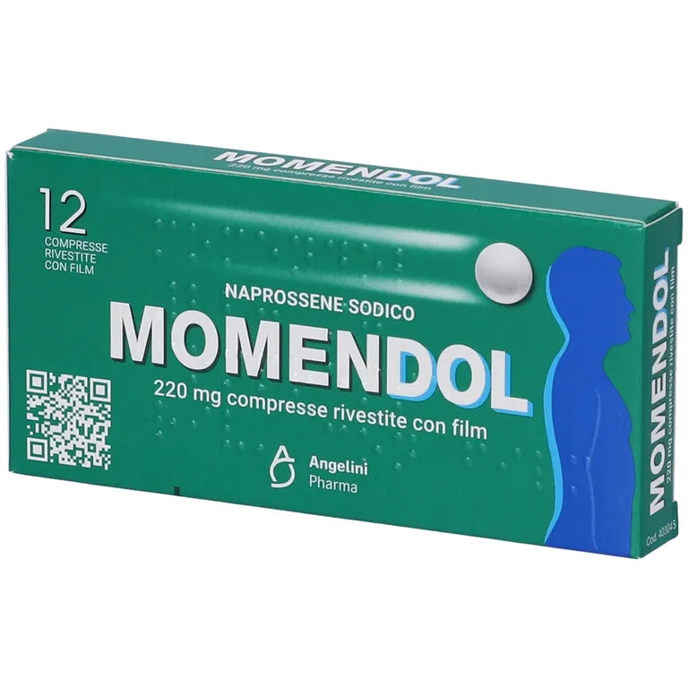 Momendol 12 compresse rivestite 220mg