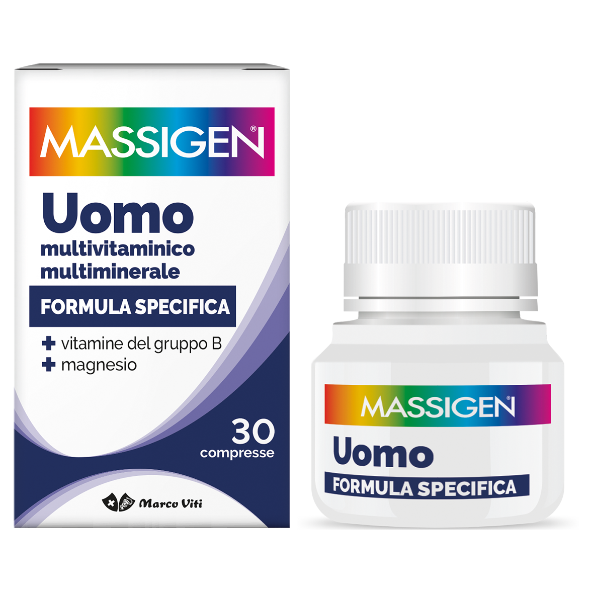 Massigen dailyvit+ uomo 30 compresse