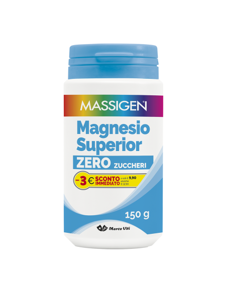 Massigen magnesio superior senza zuccheri 150g
