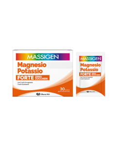 Massigen magnesio potassio forte zero zuccheri 24+6 bustine