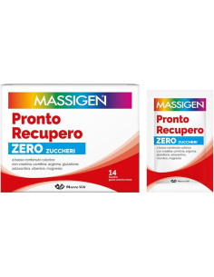 Massigen pronto recupero zero zuccheri 14+4 bustine