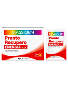 Massigen pronto recupero energia plus 24+2 bustine