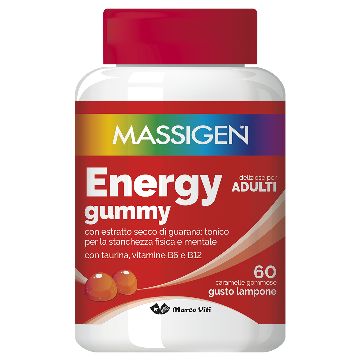 Massigen Energy gummy 60 caramelle