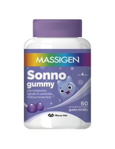 Massigen sonno gummy 60 caramelle