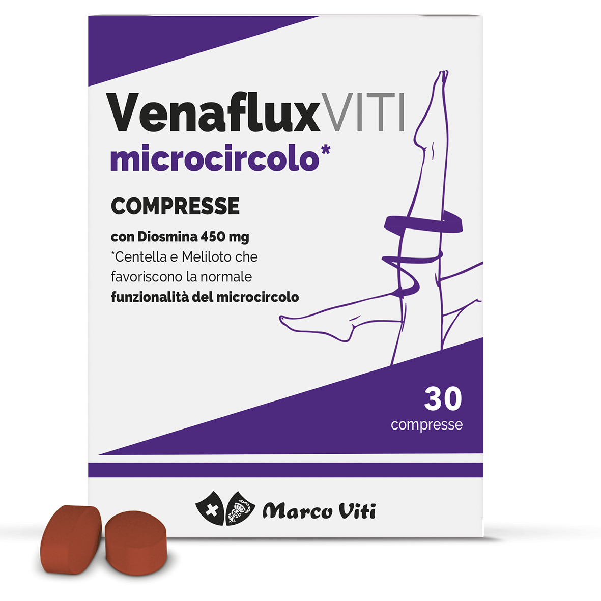 Image of Marco Viti Venaflux 30 compresse cod085