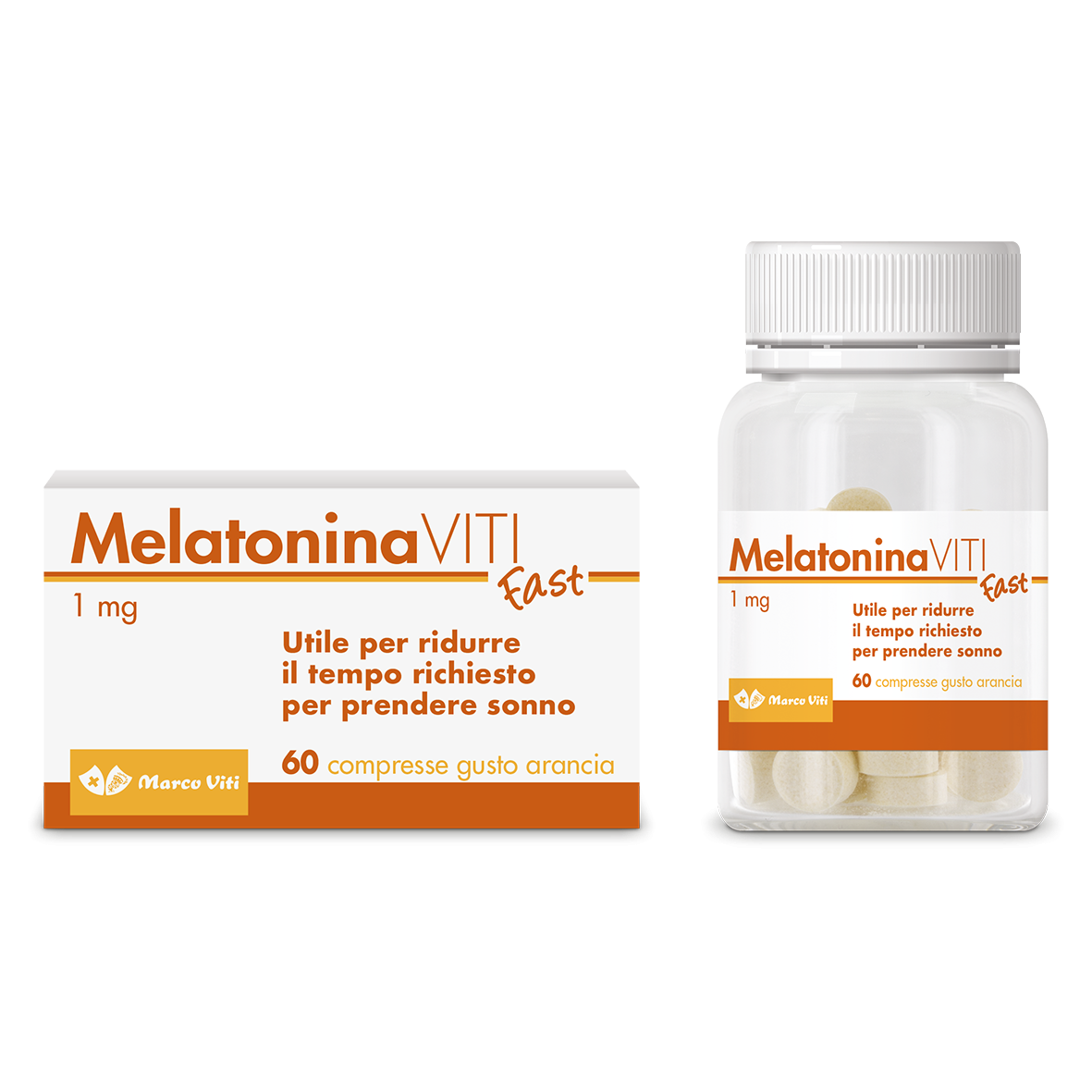 Marco Viti melatonina fast 1mg 60 compresse