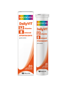 Massigen dailyvit+ multivitamincio 20 compresse effervescenti