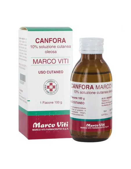 Marco Viti olio canforato 10% 100ml