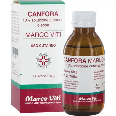 Image of Marco Viti olio canforato 10% 100ml cod085