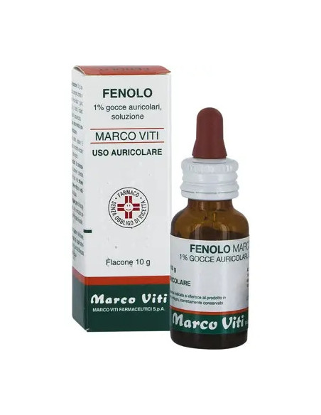 Marco Viti fenolo 1% gocce auricolari 10g