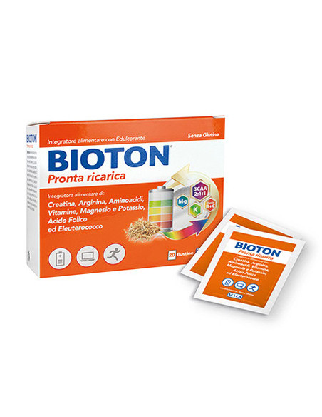 Bioton pronta ricarica 20 bustine