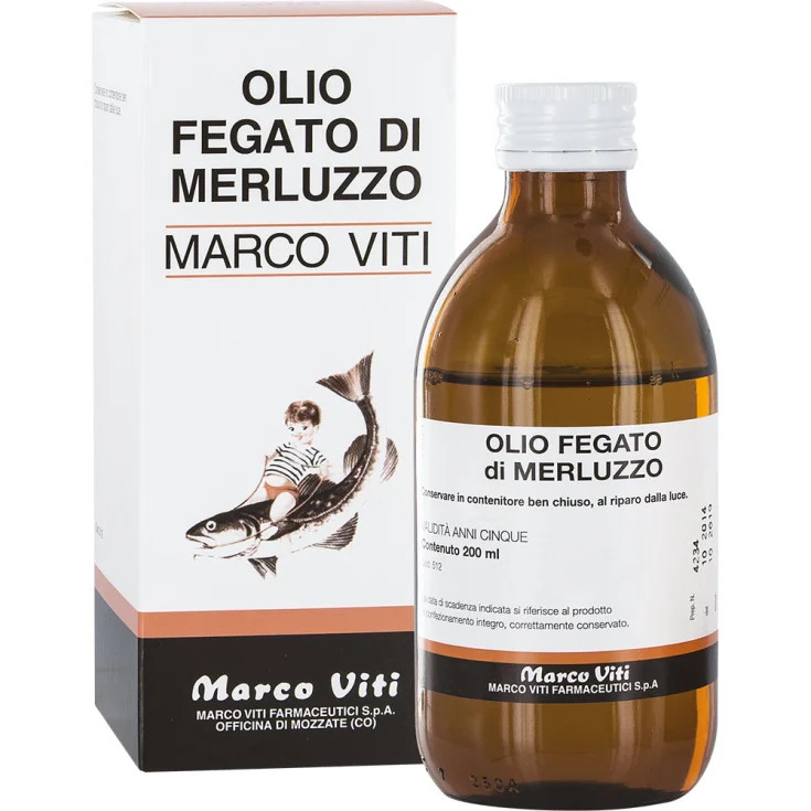 Marco Viti olio fegato di merluzzo 200ml