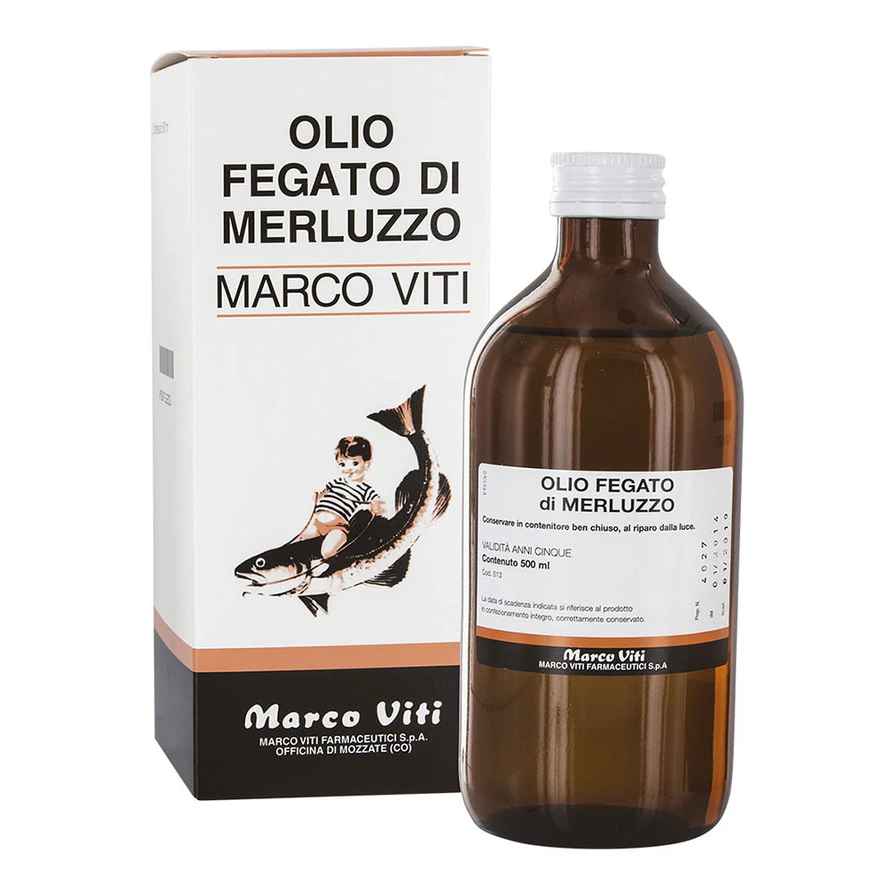 Marco Viti olio fegato di merluzzo 500ml