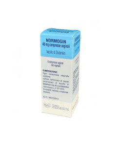 Normogin 6 compresse vaginali 40mg
