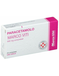 Marco Viti paracetamolo 20 compresse 500mg
