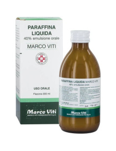 Marco Viti olio di vaselina 40% emulsione orale 200ml