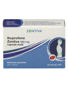 Zentiva Ibuprofene 400mg 20 capsule molli