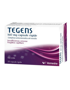 Tegens 160mg 20 capsule