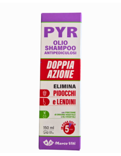 Pyr olio shampoo doppia azione