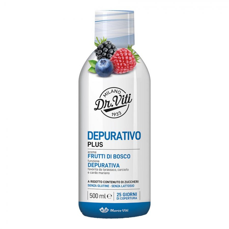 Image of Marco Viti depurativo plus frutti di bosco 500ml cod085