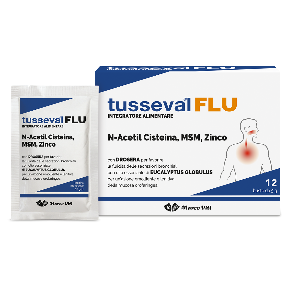 Marco Viti tusseval flu 12 bustine solubili