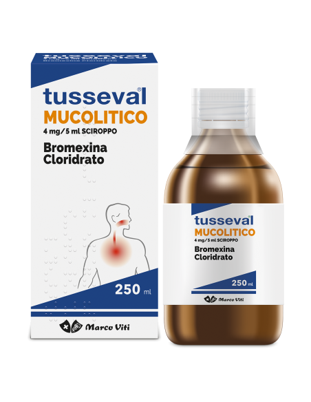 Marco Viti tusseval sciroppo mucolitico 250ml