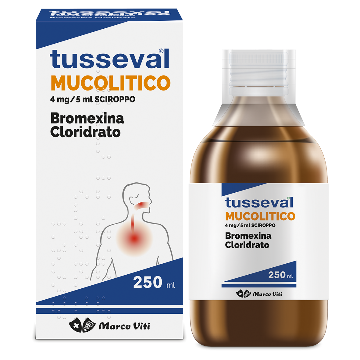 Marco Viti tusseval sciroppo mucolitico 250ml