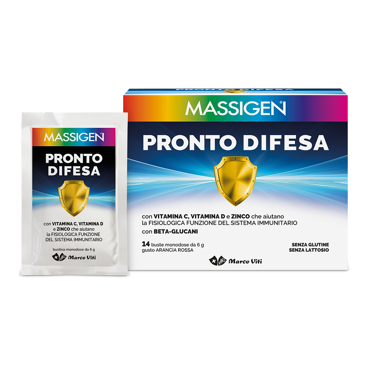 Massigen pronto difesa 14 buste