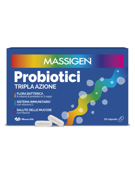 Massigen probiotici 10 capsule